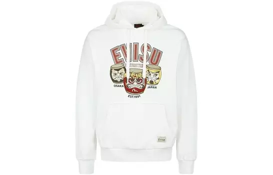 Толстовка унисекс белая Evisu, белый