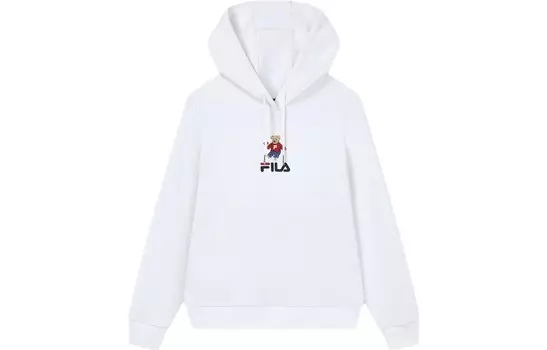 Толстовка унисекс белая Fila