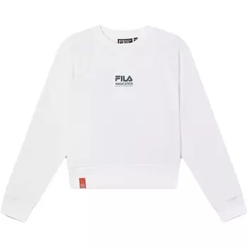 Толстовка унисекс белая Fila