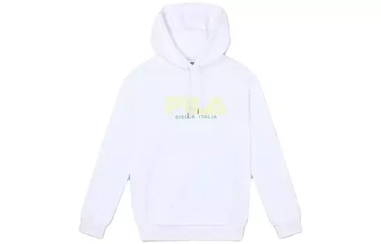 Толстовка унисекс белая Fila, белый