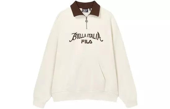 Толстовка унисекс белая Fila, белый