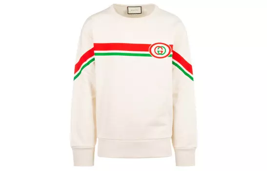 Толстовка унисекс белая Gucci, белый