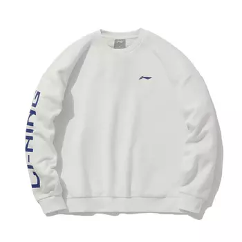 Толстовка унисекс белая Lining, белый