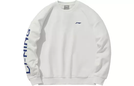Толстовка унисекс белая Lining, белый