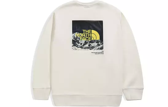 Толстовка унисекс белая The North Face, белый