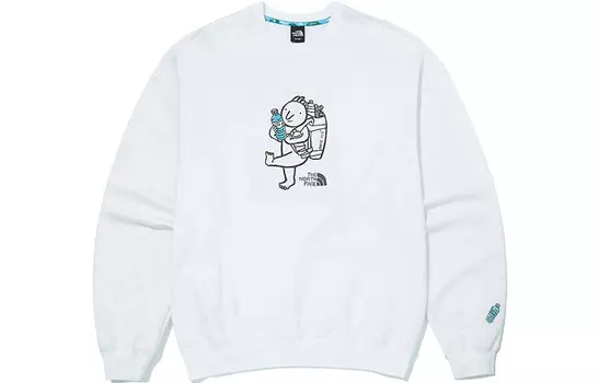 Толстовка унисекс белая The North Face, белый