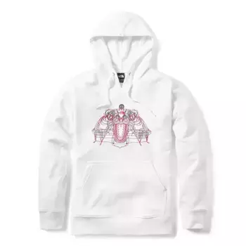 Толстовка унисекс белая The North Face, белый