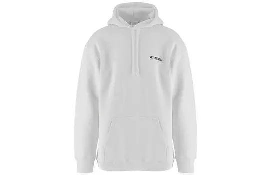 Толстовка унисекс белая Vetements, белый