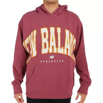 Толстовка унисекс бордовая New Balance, цвет Burgundy