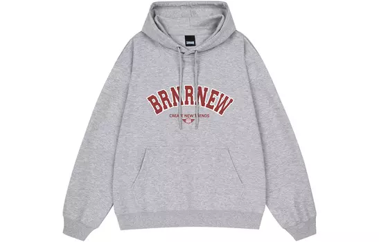 Толстовка унисекс Brnr, Хизер Грей