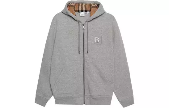 Толстовка унисекс Burberry, светло-серый