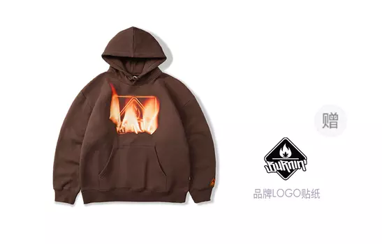 Толстовка унисекс BURNIN, Белый