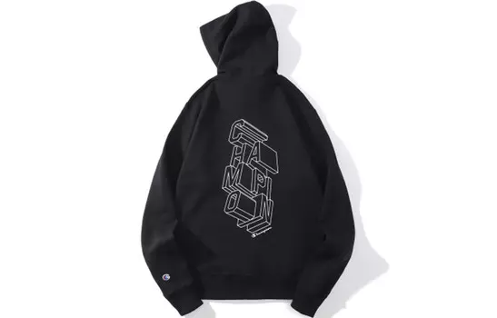 Толстовка унисекс Champion, цвет Black