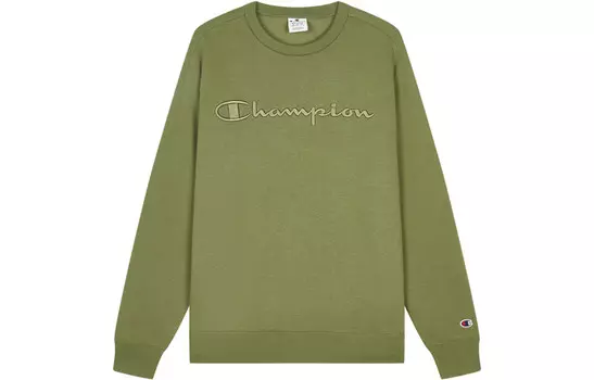 Толстовка унисекс Champion, оливково-зеленый