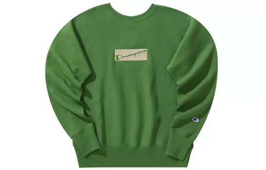 Толстовка унисекс Champion, оливково-зеленый