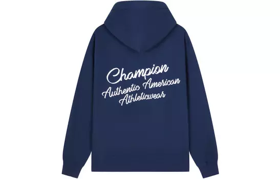 Толстовка унисекс Champion, темно-синий