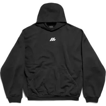 Толстовка унисекс черная Balenciaga, черный