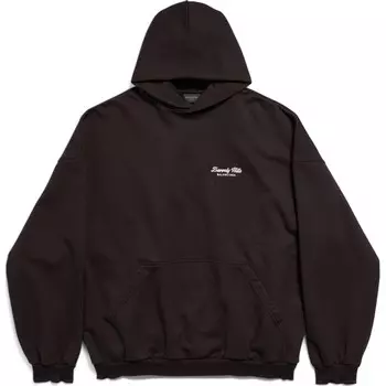 Толстовка унисекс черная Balenciaga, черный