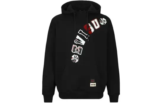 Толстовка унисекс черная Evisu, черный