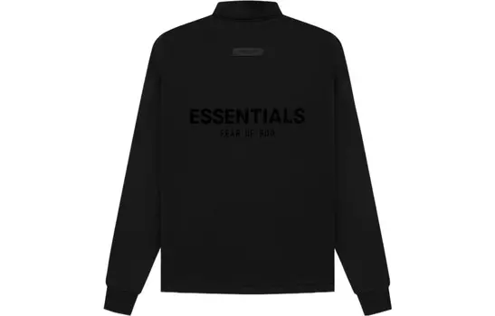 Толстовка унисекс черная Fear Of God Essentials, черный