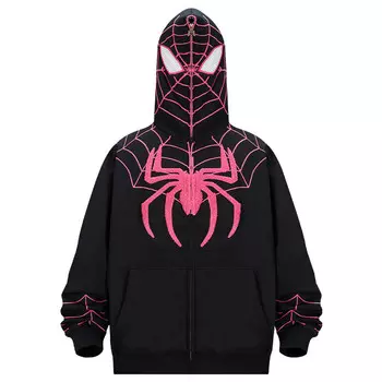 Толстовка унисекс черная Kakazzy, черный