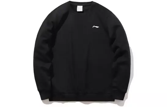Толстовка унисекс черная Lining, черный