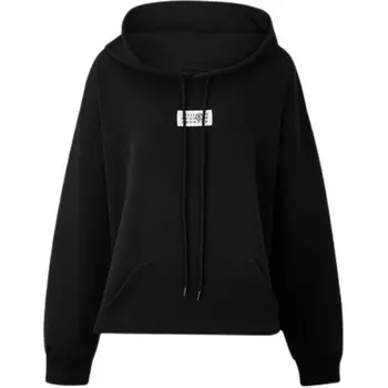 Толстовка унисекс черная Mm6 Maison Margiela, черный