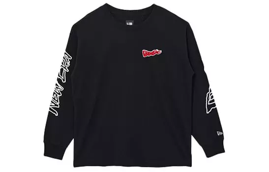 Толстовка унисекс черная New Era, черный