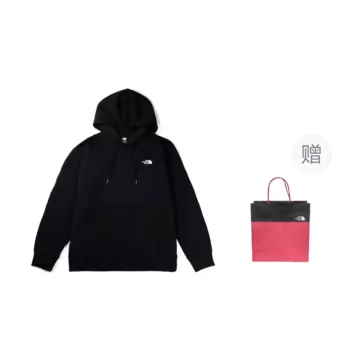 Толстовка унисекс черная The North Face, черный