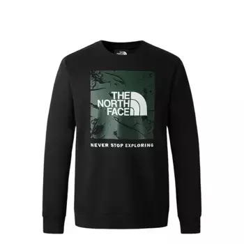 Толстовка унисекс черная The North Face, черный