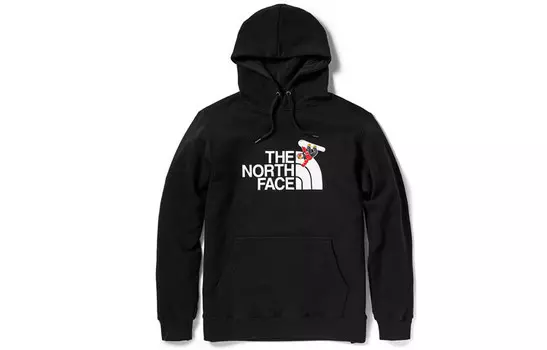 Толстовка унисекс черная The North Face, черный