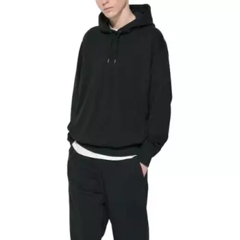 Толстовка унисекс черная Uniqlo, черный
