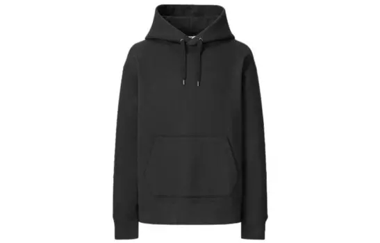 Толстовка унисекс черная Uniqlo, черный