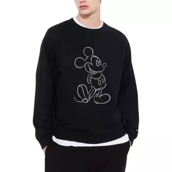 Толстовка унисекс черная Uniqlo, черный