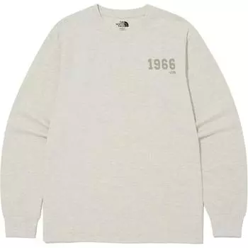 Толстовка унисекс CORE 1966 L/SR/TEE, цвет «овсяный» THE NORTH FACE, Oat