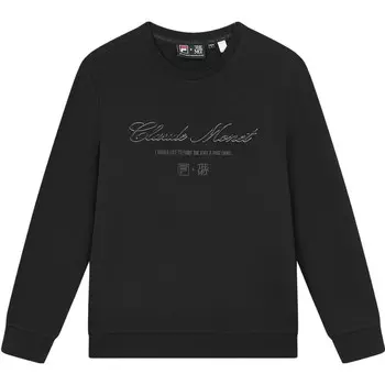 Толстовка унисекс, цвет черный как смоль Fila, черный