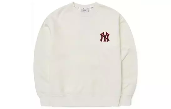 Толстовка унисекс цвета экрю FW22 MLB, Ecru