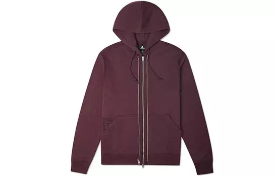 Толстовка унисекс цвета красной смородины Converse, цвет Redcurrant color