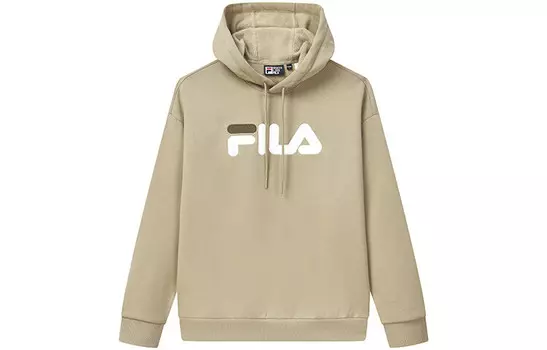 Толстовка унисекс цвета землистого хаки Fila, хаки