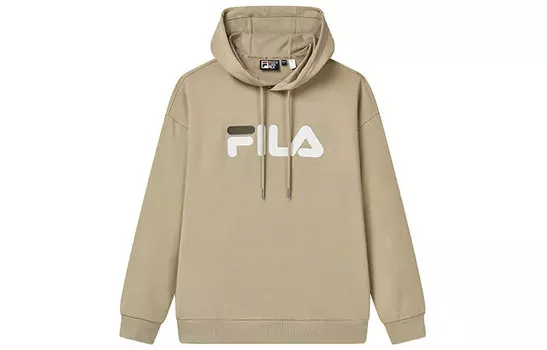 Толстовка унисекс цвета землистого хаки Fila, хаки