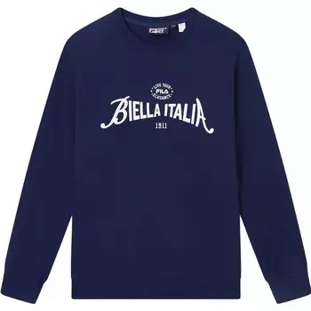 Толстовка унисекс Deep Ocean Blue Fila, синий