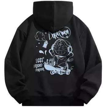 Толстовка унисекс Doraemon, Белый