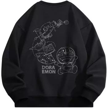 Толстовка унисекс Doraemon, Белый