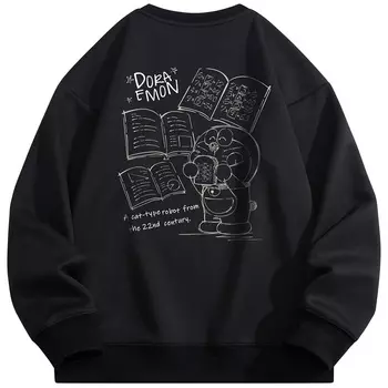 Толстовка унисекс Doraemon, Черный
