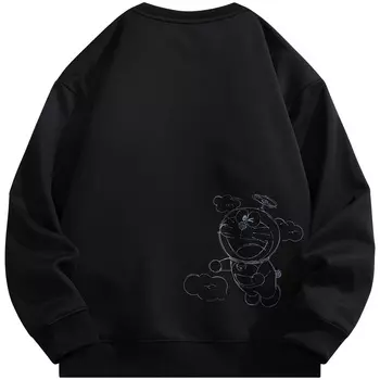 Толстовка унисекс Doraemon, Черный