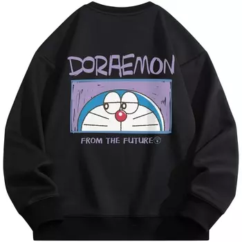 Толстовка унисекс Doraemon, Розовый