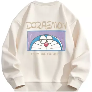 Толстовка унисекс Doraemon, Светлый Хаки