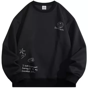 Толстовка унисекс Doraemon, Темно-синий