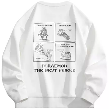 Толстовка унисекс Doraemon, темно-синий