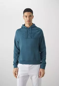 Толстовка Unisex EA7 Emporio Armani, цвет verde scuro